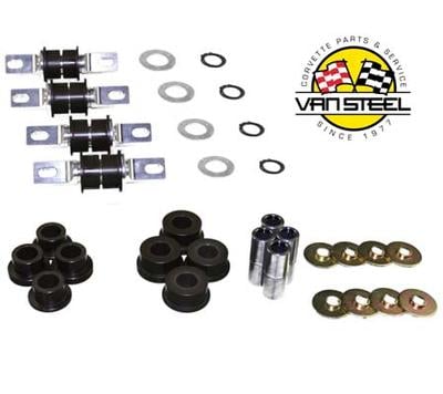 Van Steel/HardBar Delrin Rear Upper Control Arm Bushing Kit, 2006-2013 C6/Z06/ZR1 Corvette